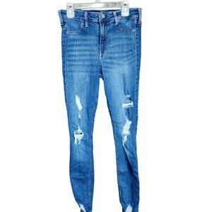 American Eagle High-Rise Jean Jegging, Advanced Stretch, 5L 27/30, womens